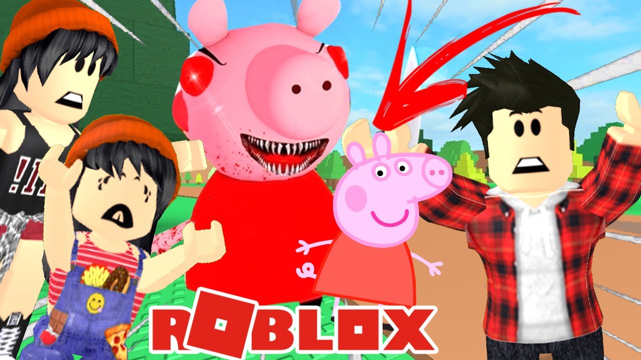 ESCAPAMOS DA PEPPA PIG ASSUSTADORA !!! - (Piggy)