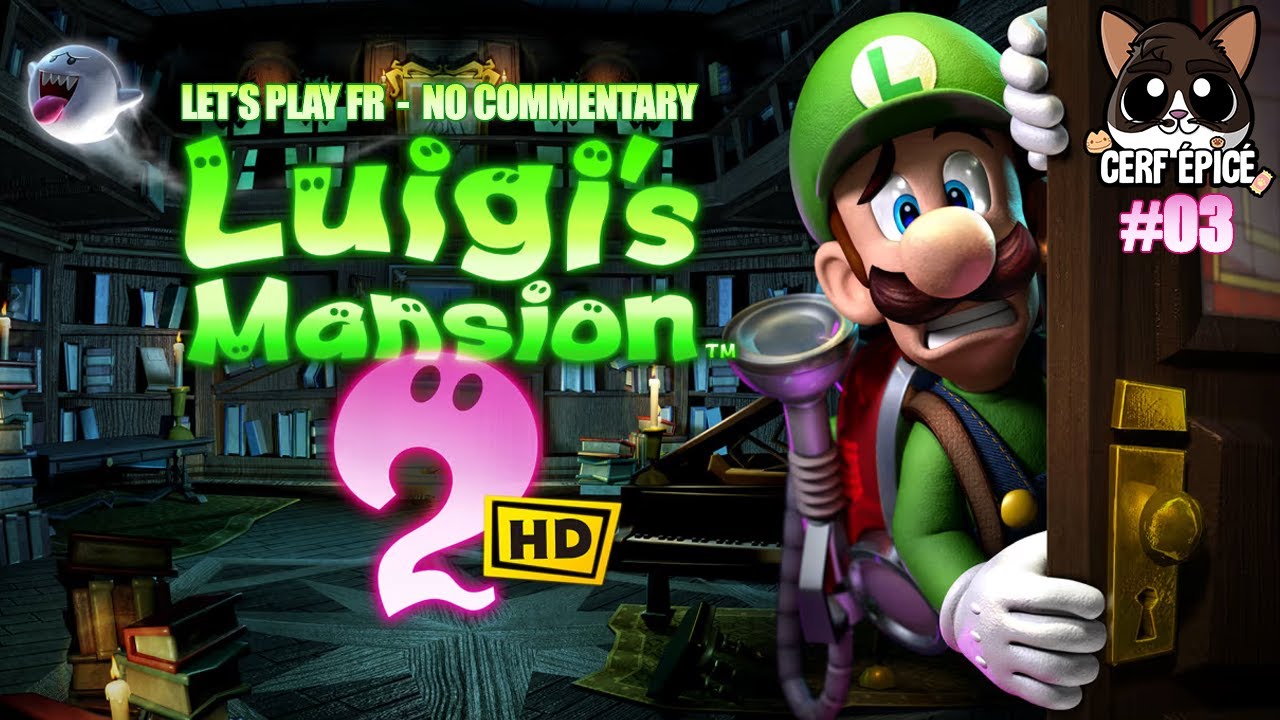 #03 - Luigi's Mansion 2 HD - On continue ! Niveau 3 : Le Pendularium, en entier ! 👻 No Commentary