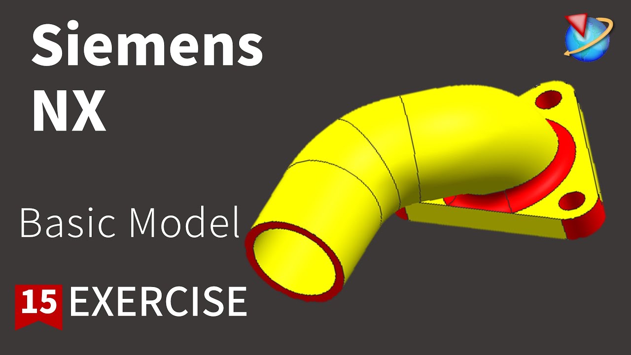 Siemens NX Tutorial for beginners,basic model exercise -
