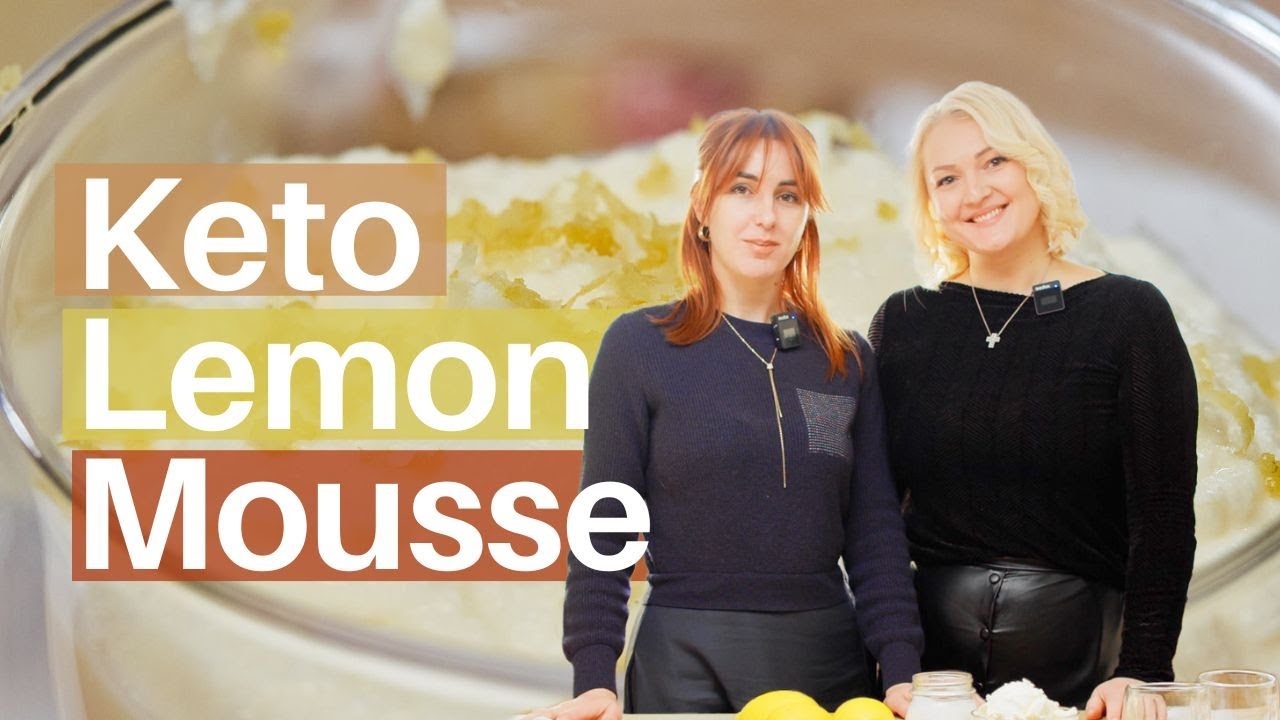 Refreshing Lemon Keto Dessert | Easy & Low-Carb Sweet Treat!