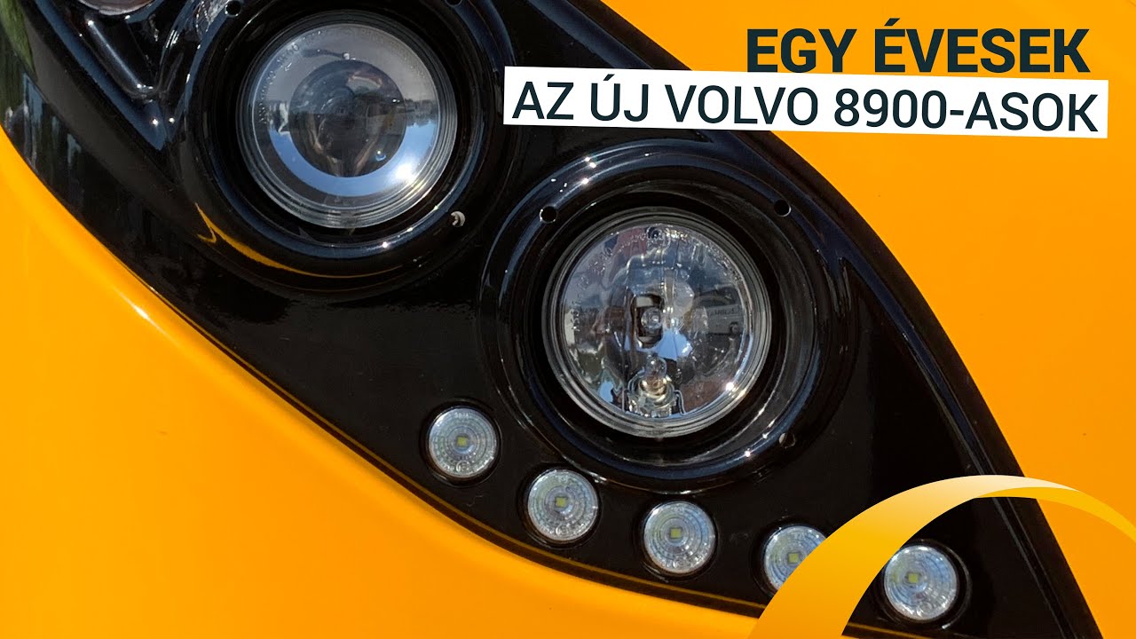 Egy éve az utakon a Volvo 8900-asok 🎂🚌