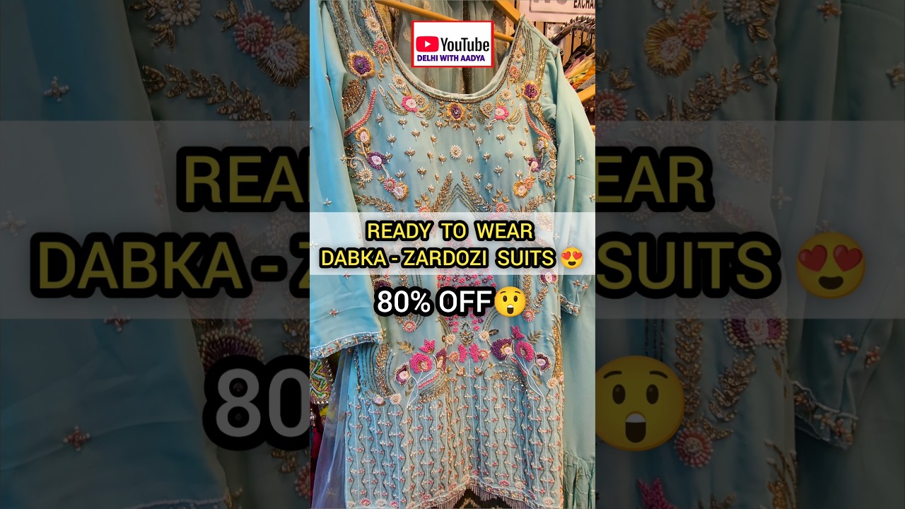 HANDWORK GARARA SHARARA PAKISTANI SUITS #short #reel #trending #shotrs #partywear #suit #bridal