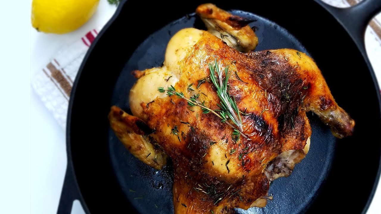 Whole chicken roast in oven