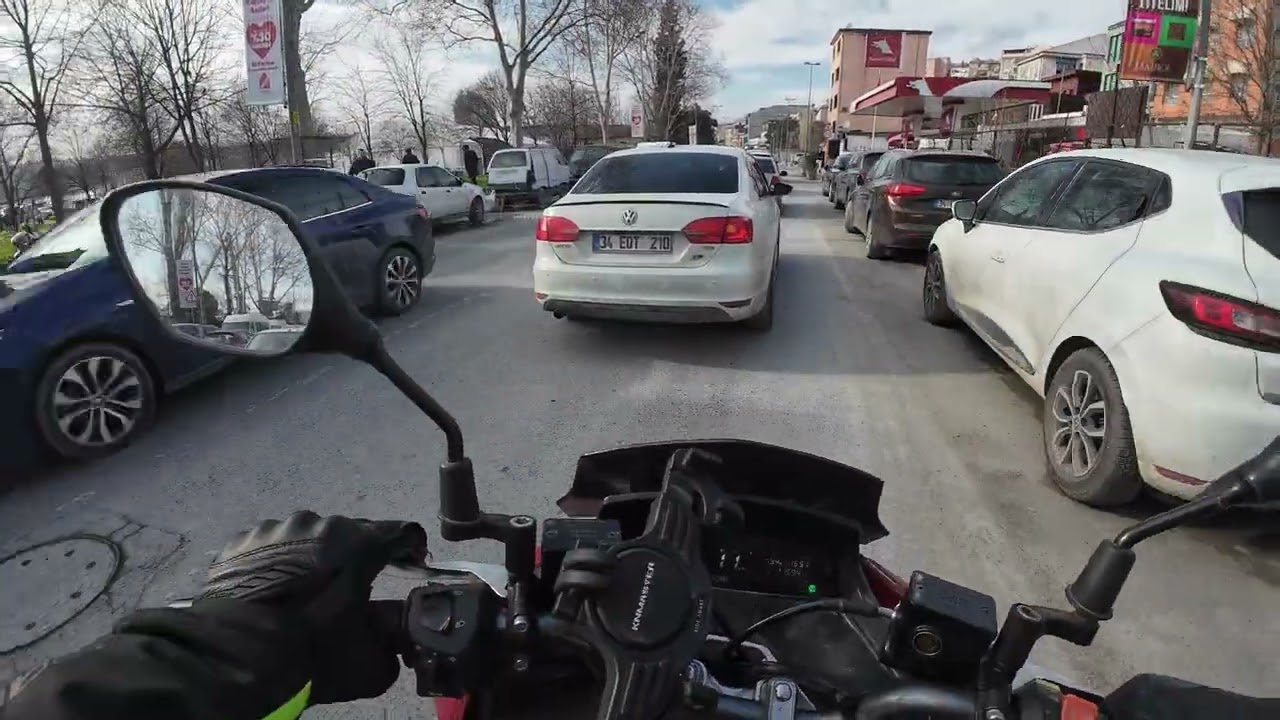 POV İstanbul  - Sym Jet X 125 Pişmanlıktır. :D - DJI osmo 4  [2K] #motovlog #symjetx125 #motocyle