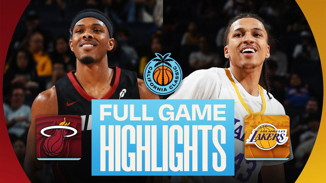 HEAT vs LAKERS | CALIFORNIA CLASSIC | ЛУЧШИЕ МОМЕНТЫ МАТЧА | 5 июля 2026 г.