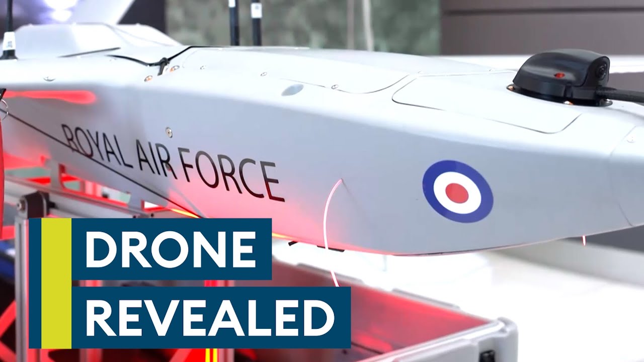 PM unveils RAF's new StormShroud drone to shield F-35s and Typhoons