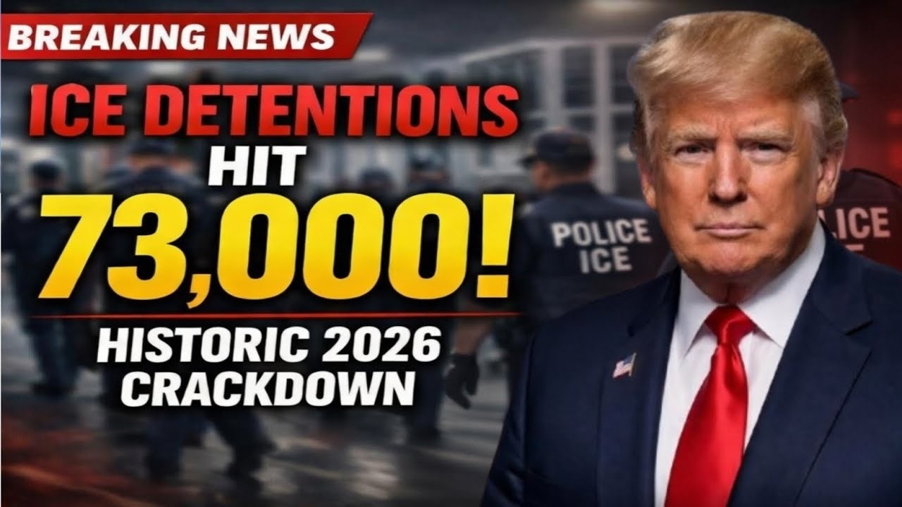 Immigration News 2026  ICE Arrest Surge, Record Detainee Population & What It Means for Immigrants