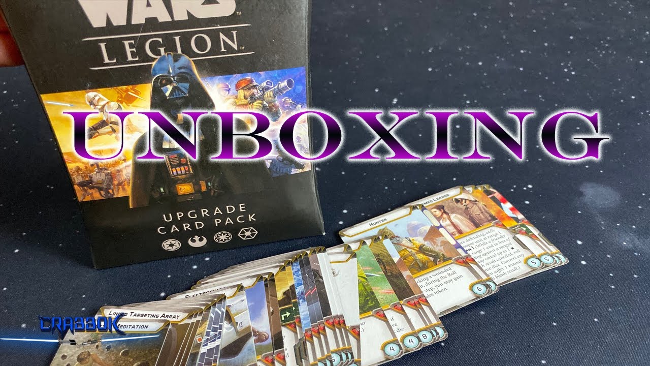 Legion - Upgrade Card Pack - Unboxing