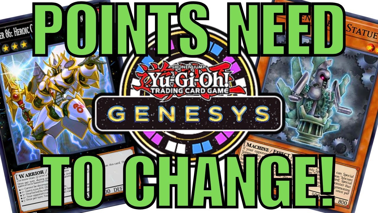WHAT POINTS IN YUGIOH GENESYS NEED TO CHANGE! #yugioh #genesys