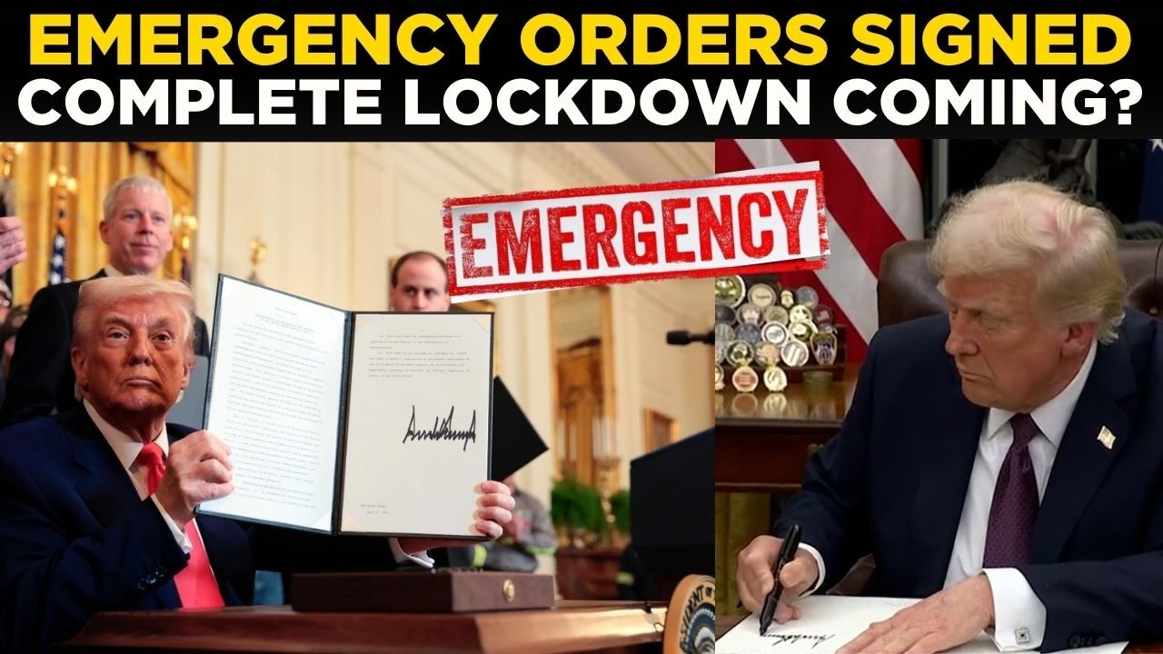 US NEWS LIVE: Trump DROPS EMERGENCY BOMBSHELL &mdash; Complete Lockdown COMING? America on EDGE