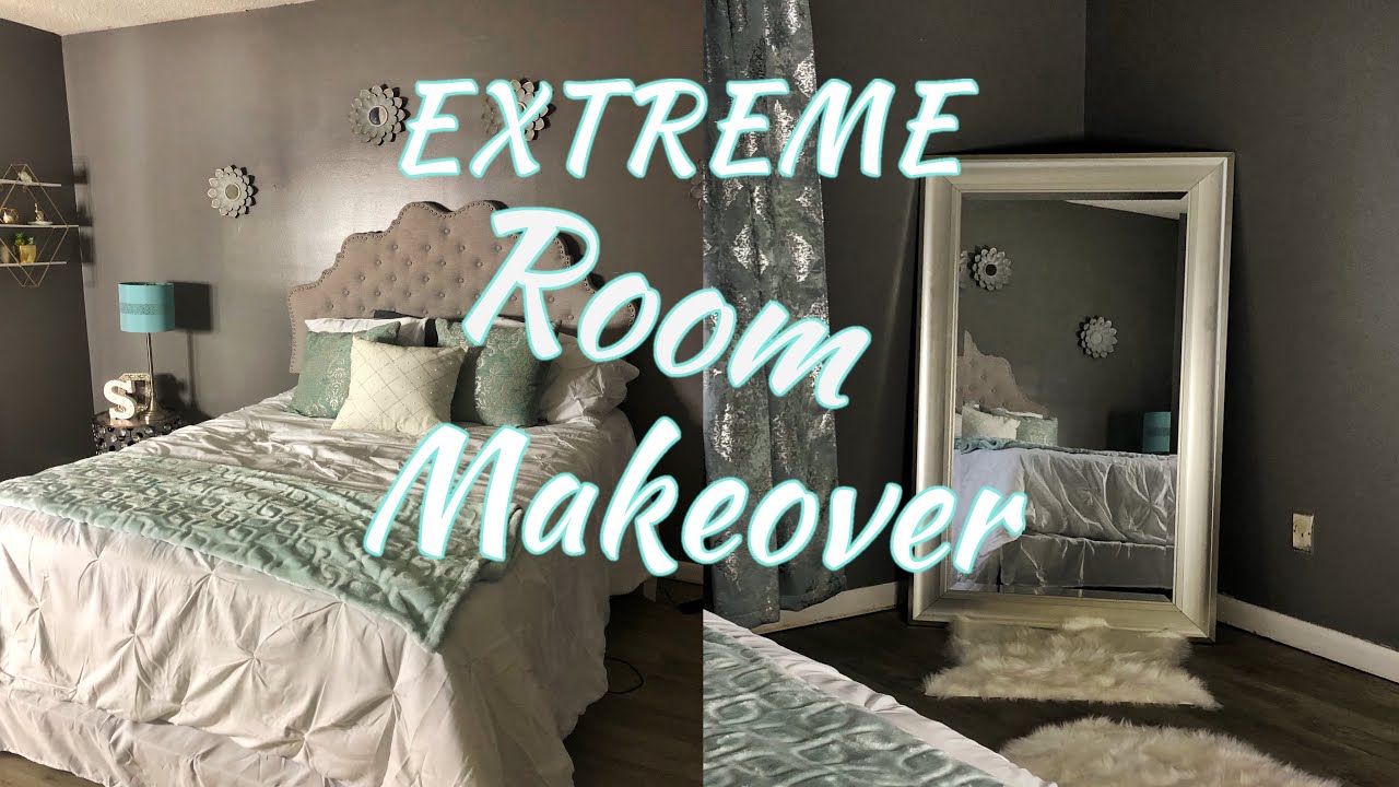 DIY Room Makeover / Installing peel and stick vinyl floors