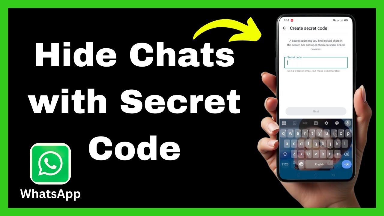 How To Lock and Hide WhatsApp Chats with Secret Code &ndash; Quick Tutorial