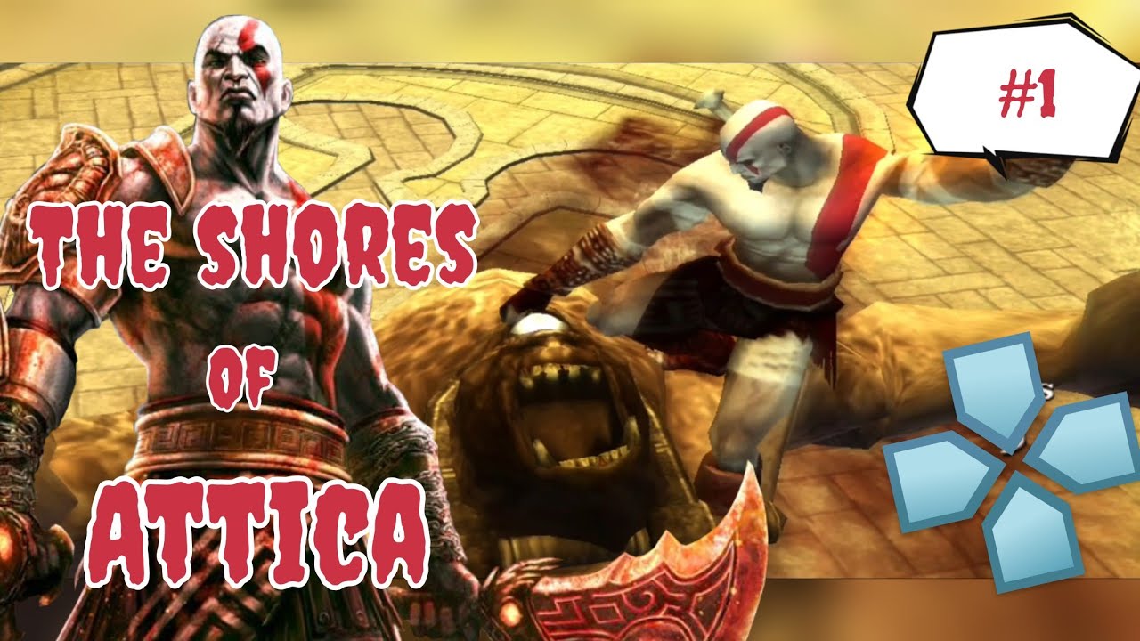 God Of War Chains Of Olympus | Complete The Story #1 | PPSSPP emulator gameplay | Retro Game