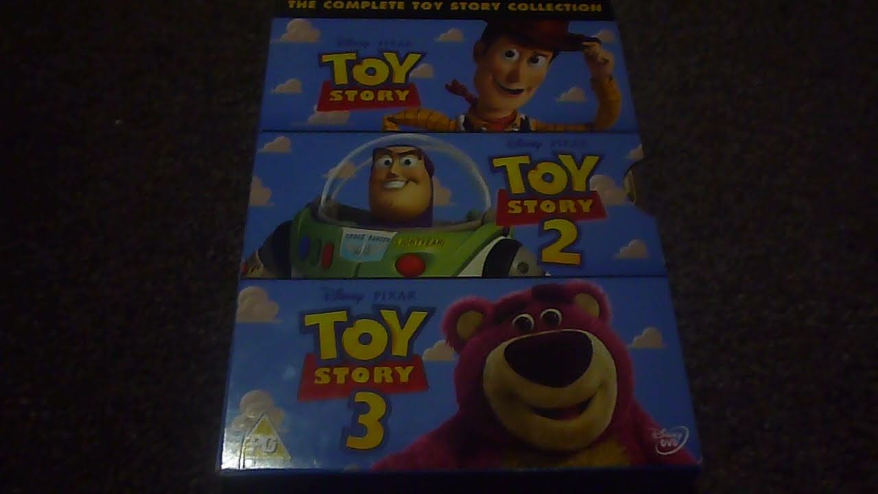 Toy Story 1-3 Box Set (UK) Unboxing