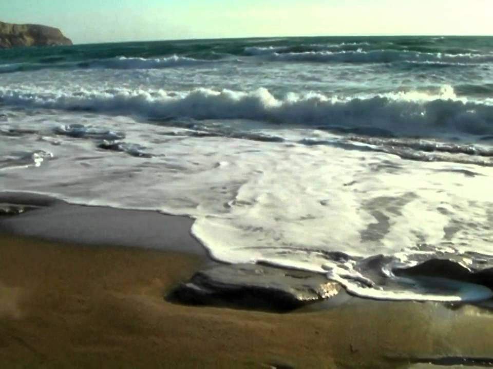 Kommos Beach Matala Crete. Art of Noise Robinson Crusoe theme