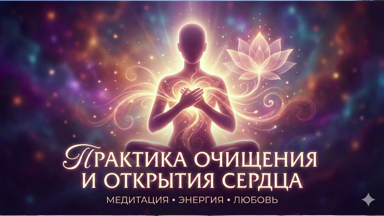Практика очищения и открытия сердца | Мощная медитация на любовь