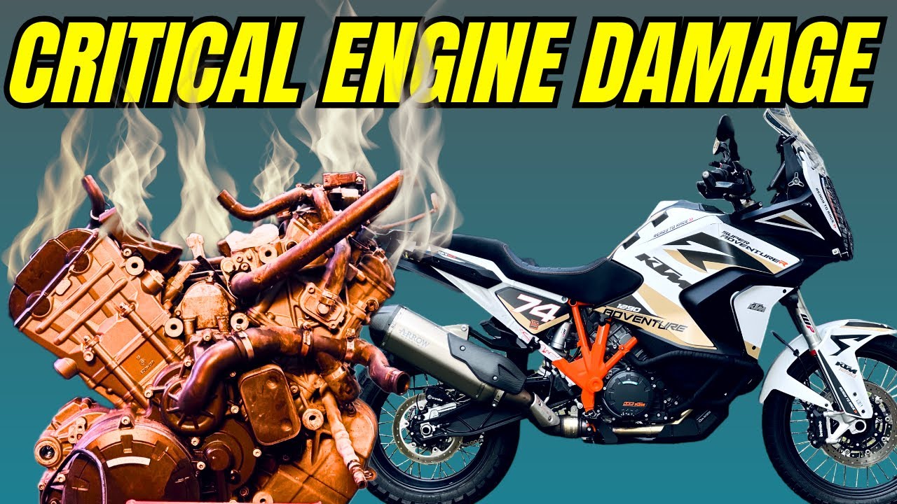 ENGINE BREAKS at 190 km/h on a KTM 1290 Super Adventure R // KTM Warranty & Service