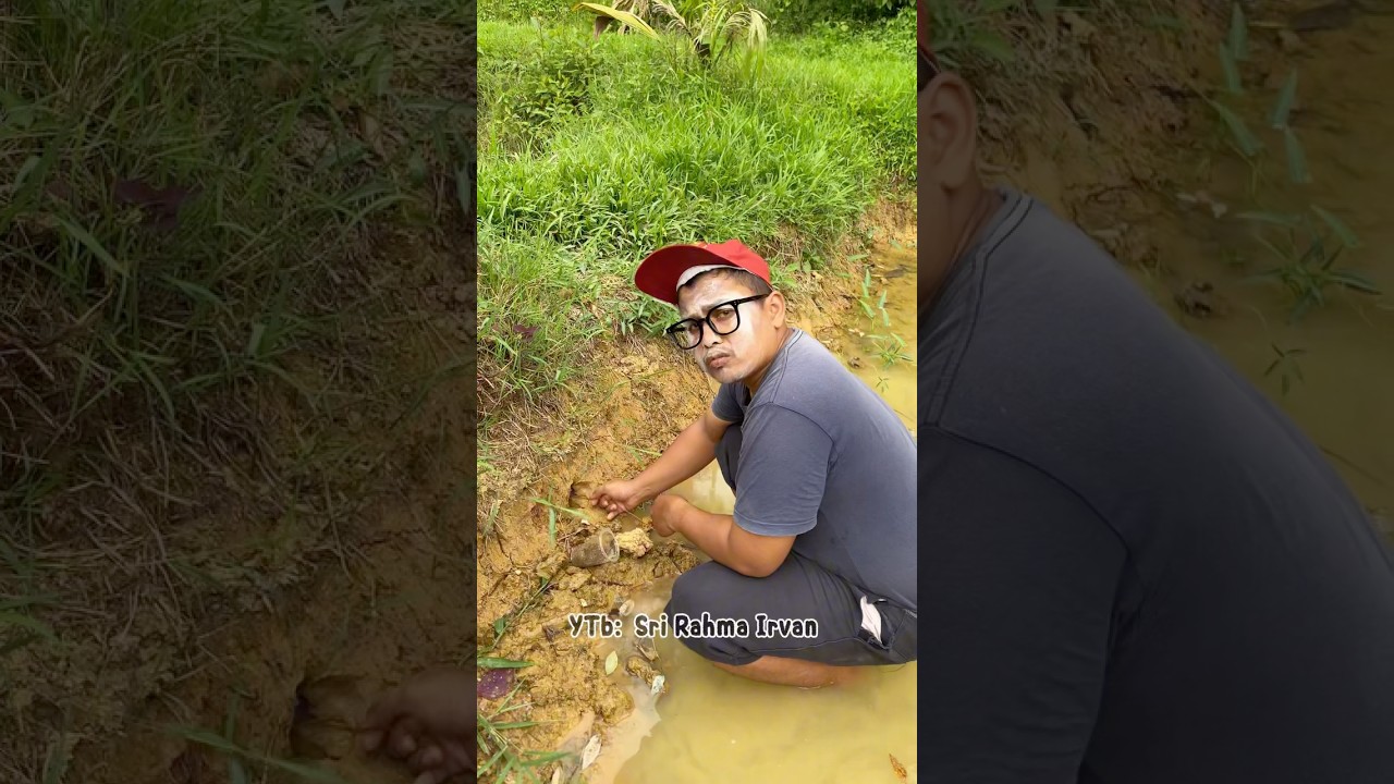 Mancing Belut Sama Teman Di Waktu Kecil