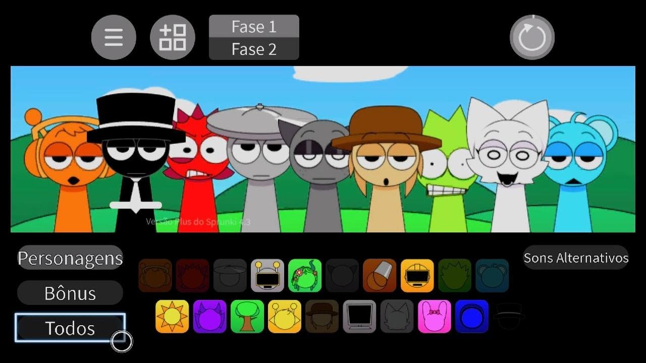 Fiz uma musica no Sprunki do roblox