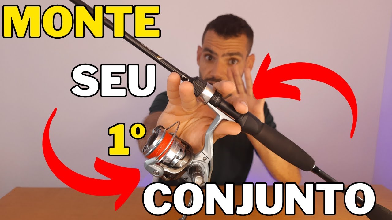 COMECE HOJE NA PESCA ULTRALIGHT! MONTE SEU PRIMEIRO CONJUNTO DE PESCA! MELHOR CUSTO BENEFÍCIO ATUAL.
