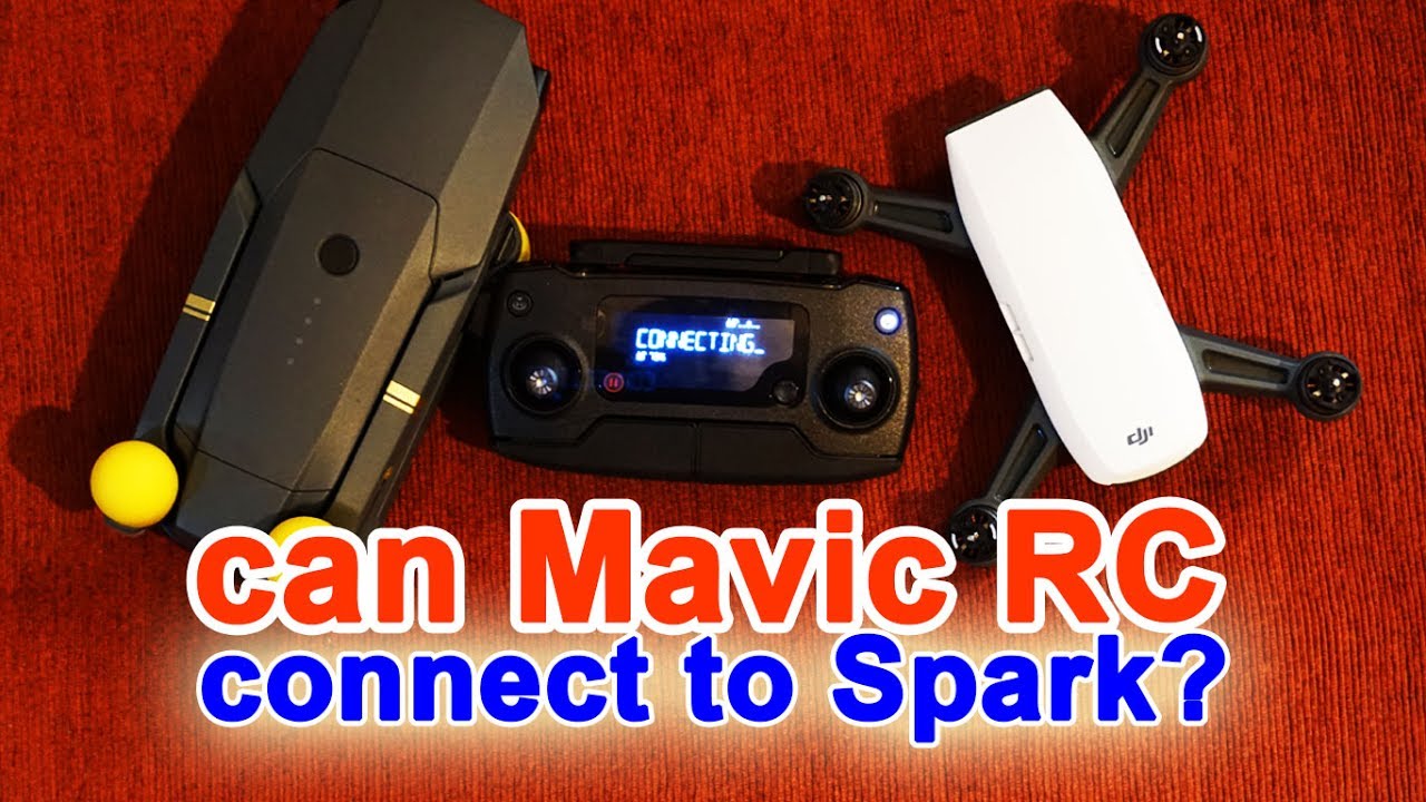 CAN DJI MAVIC'S REMOTE CONTROLLER BIND TO DJI SPARK ?