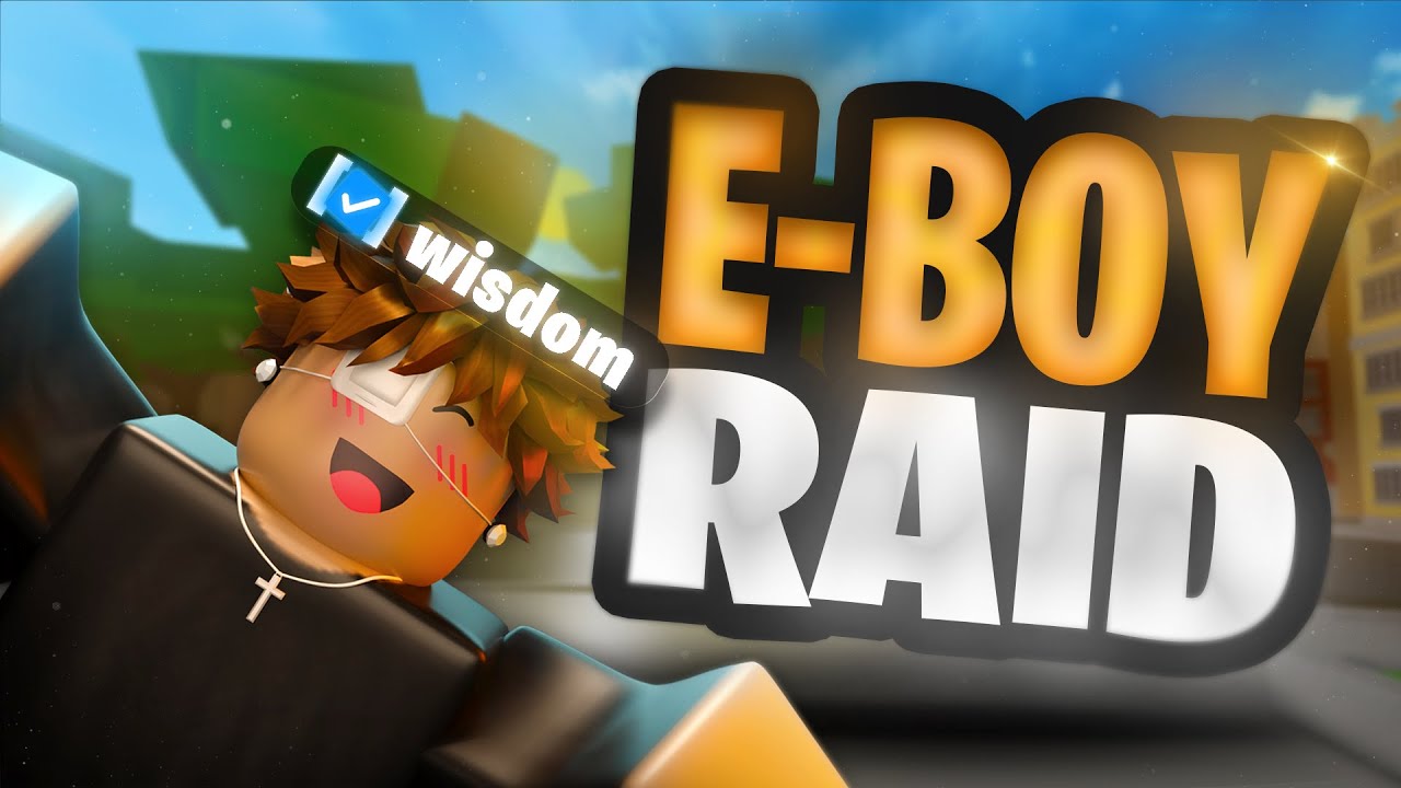 Raiding As An E-BOY in Da Hood + Keyboard ASMR