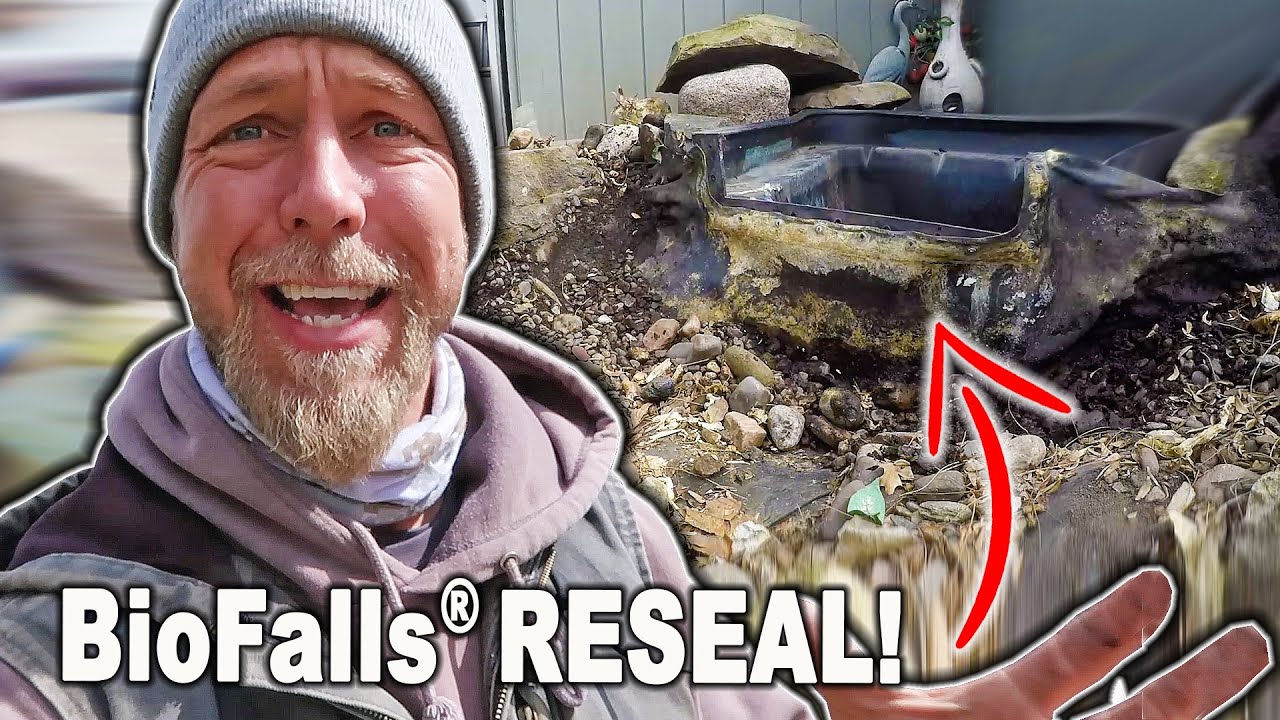 How to Fix Leaks and Reseal a Waterfall - Aquascape BioFalls&reg;