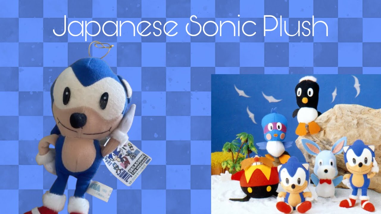 Japanese Sonic plush review 