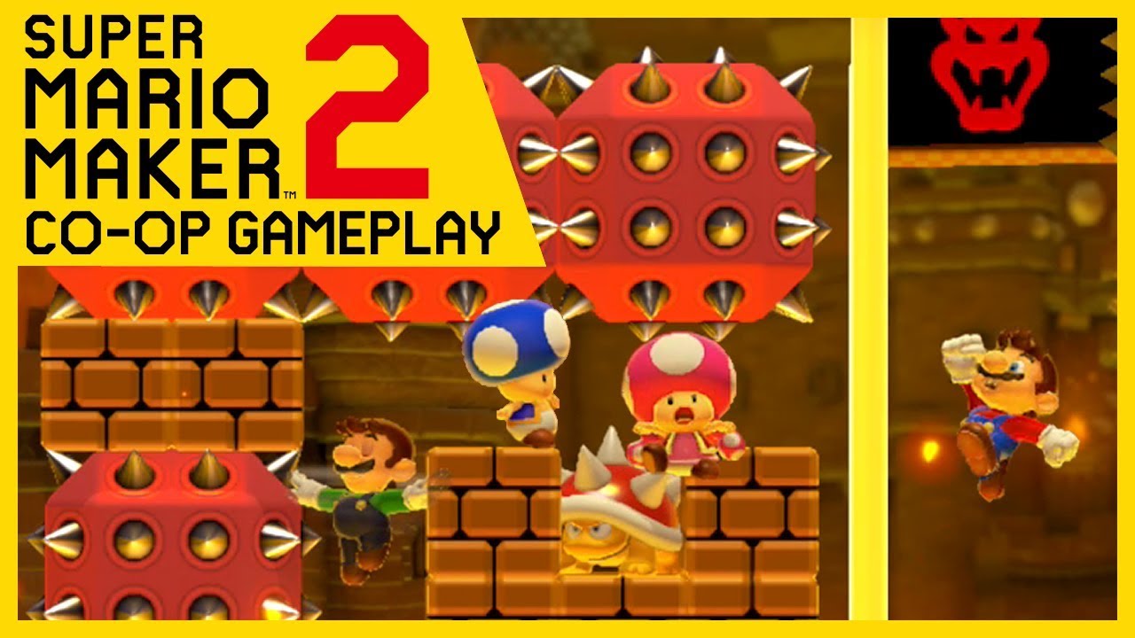 Super Mario Maker 2 - Online Multiplayer 