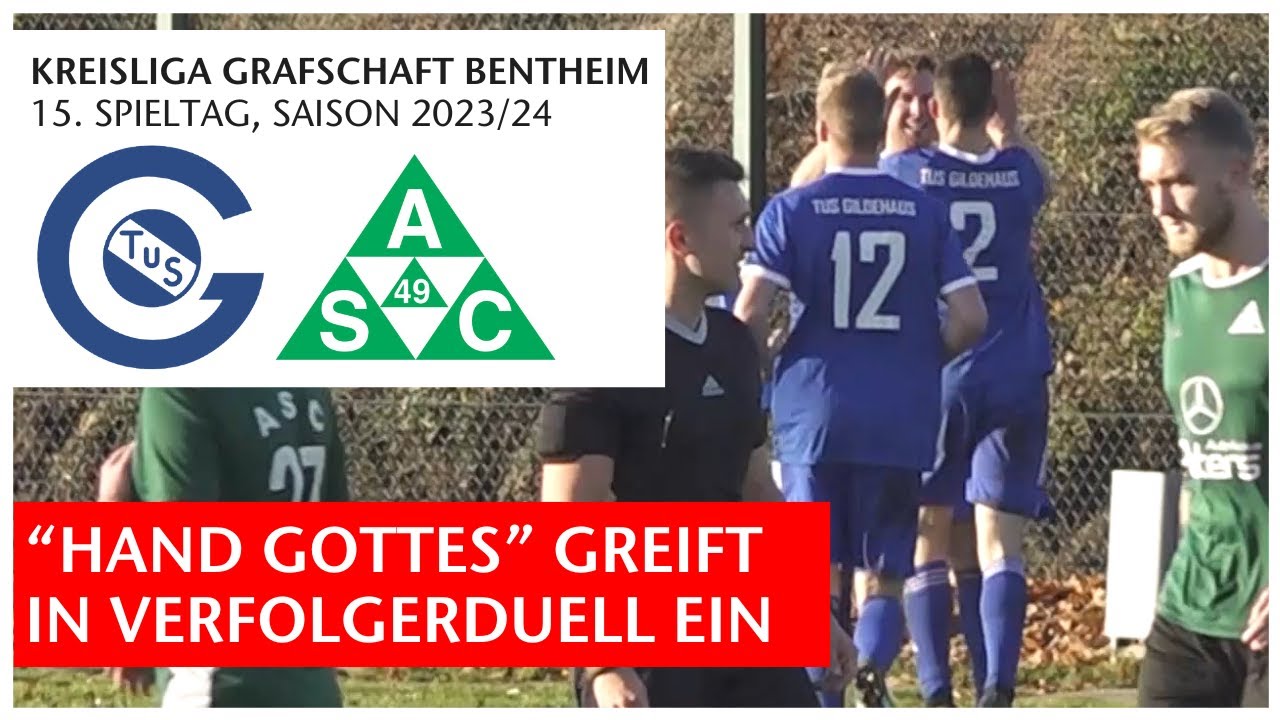 TuS Gildehaus – ASC Grün-Weiß 49 | Kreisliga Grafschaft Bentheim 2023/24 | GN-Online Spielbericht