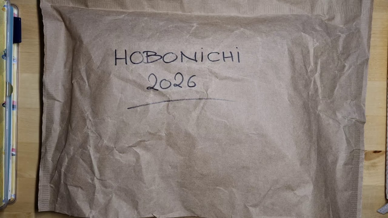 Hobonichi 2026 / Unboxing