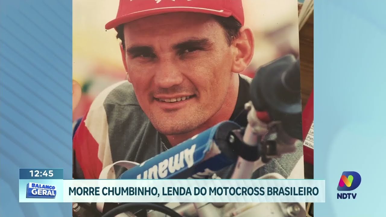 Luto no esporte: morre Chumbinho, ícone do motocross nacional