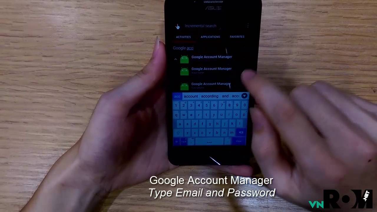 Remove Disable Bypass google account Asus Zenfone GO (Z00VD), Android 5.1.1 very easy