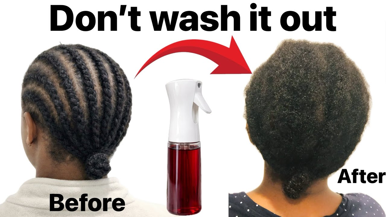 Don’t wash it out for a month. Your hair might grow too fast. A lot of new growth 