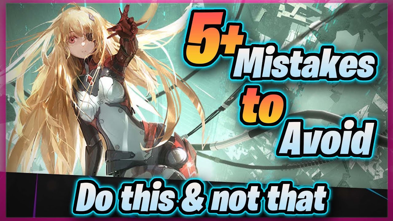 5 MISTAKES that could HURT your progress! Tower of Fantasy