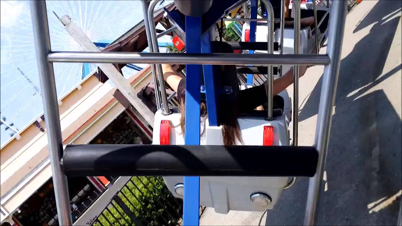 Darien Lake: Silver Bullet / On Ride POV / July 13, 2015