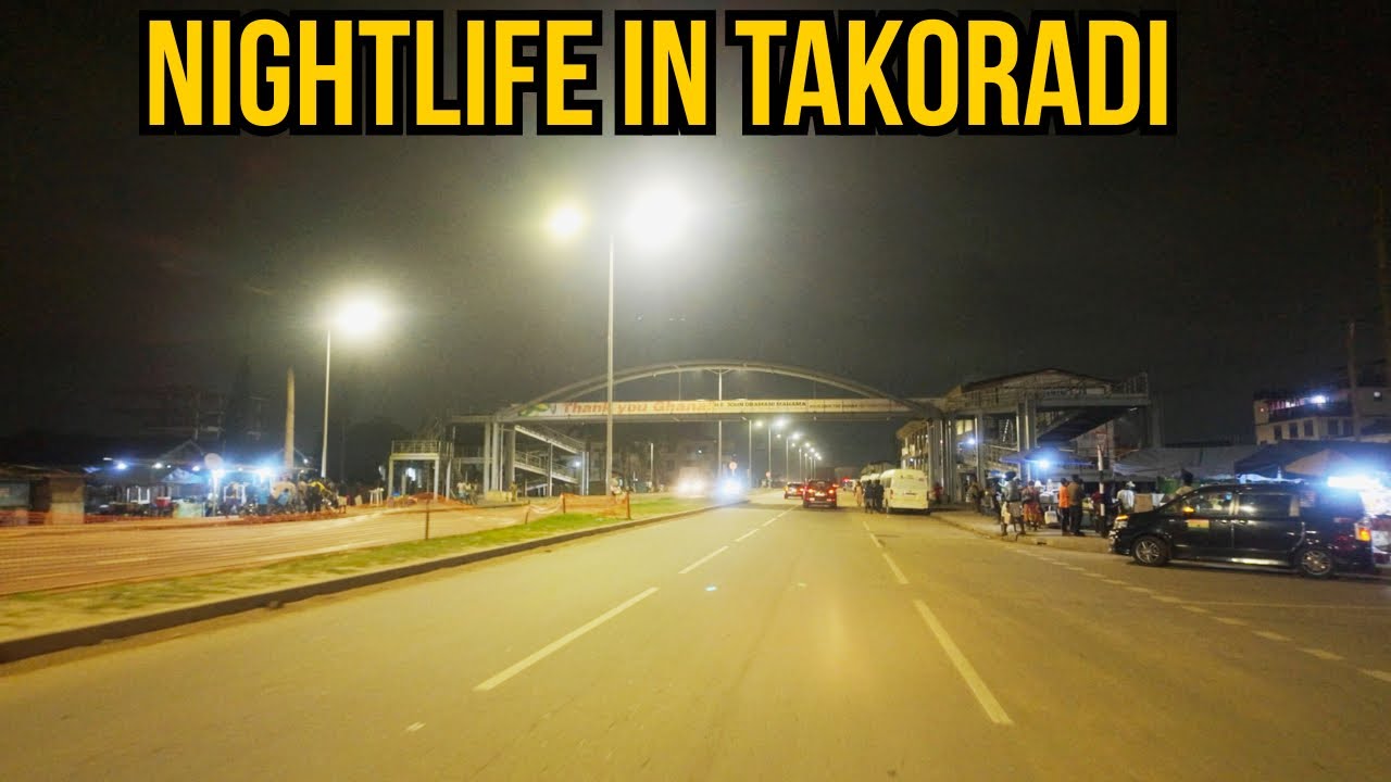 This is NOT Europe, This is Ghana 🇬🇭 Takoradi Is Now Getting Beautiful Roads With Street Lights!