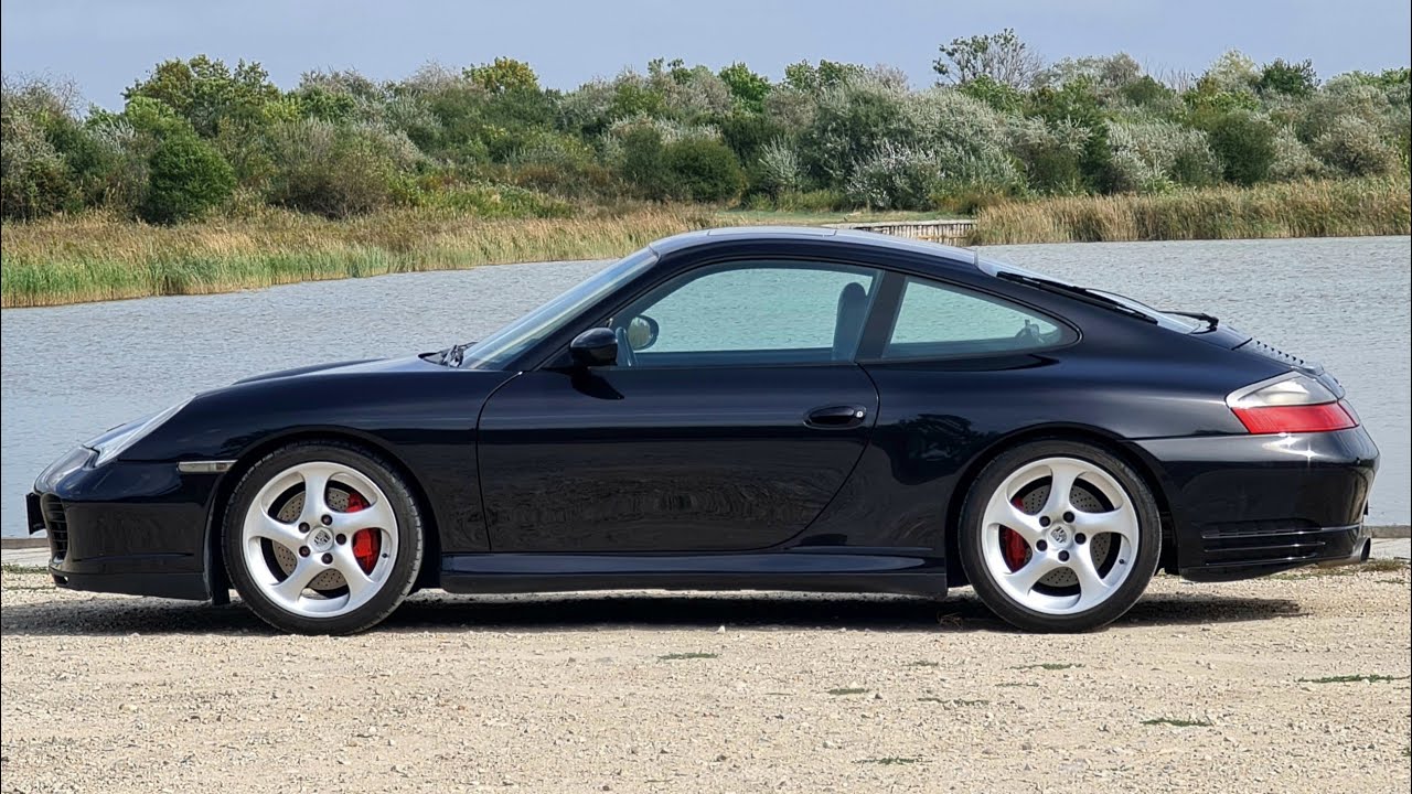 2004 Porsche 911/996 Carrera 4S Coupe 3.6 320HP Black Metallic
