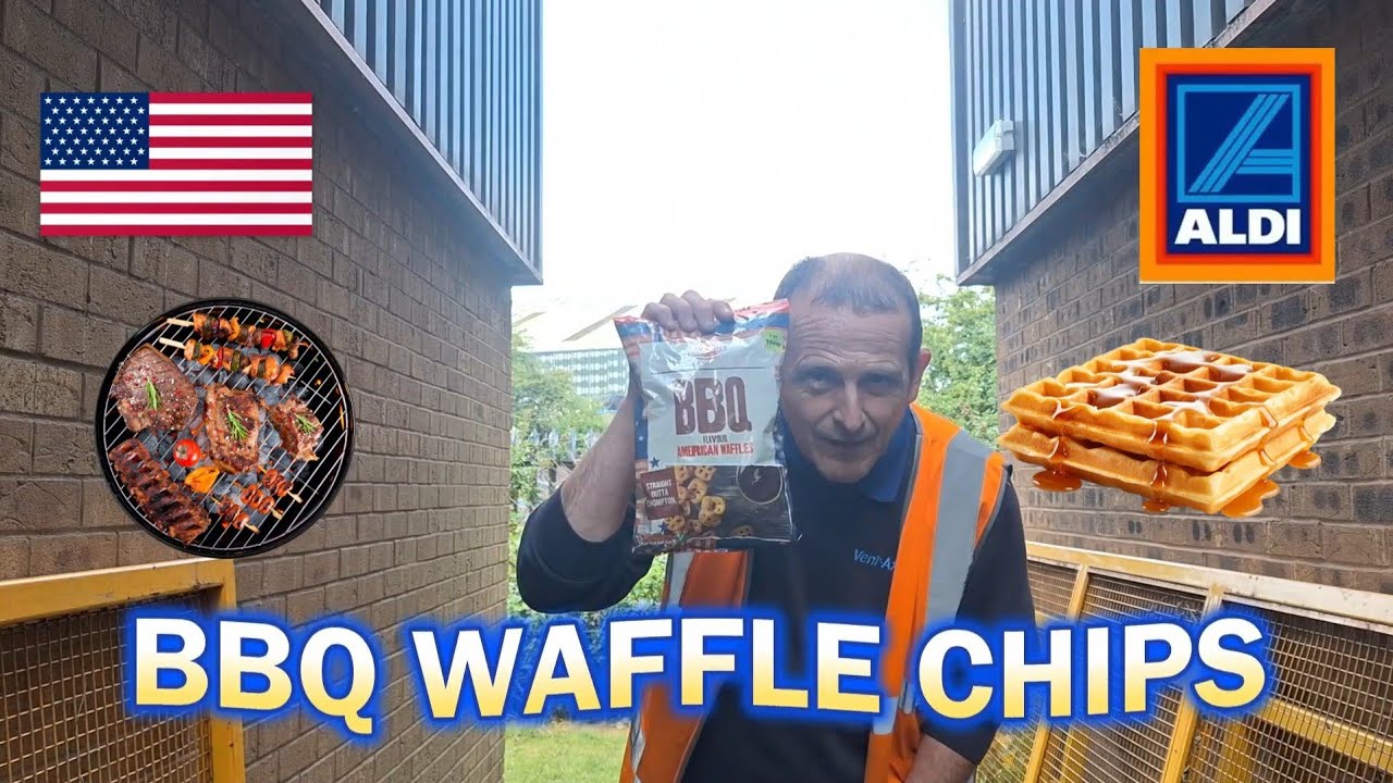 Aldi American Week BBQ Waffle Chips