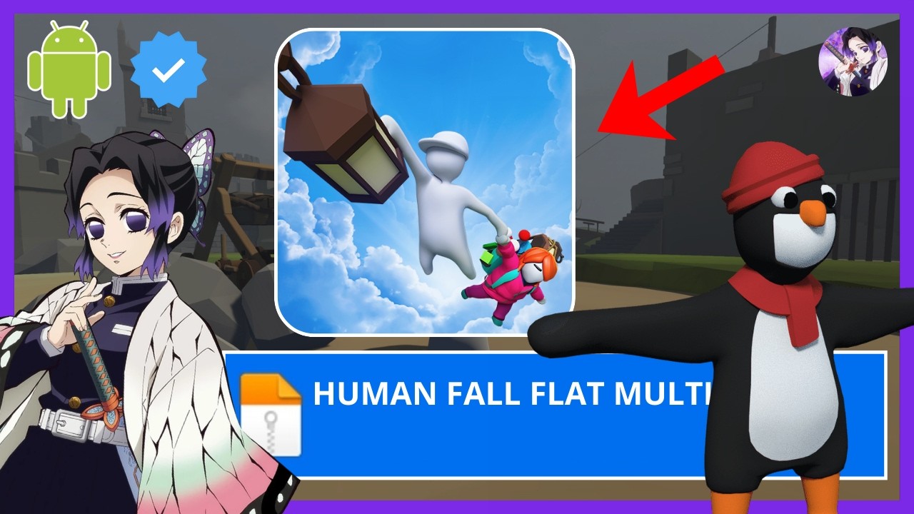With Multiplayer! ✅ HUMAN FALL FLAT Mobile APK &ndash; How to Play Human Fall Flat on Android (Review)