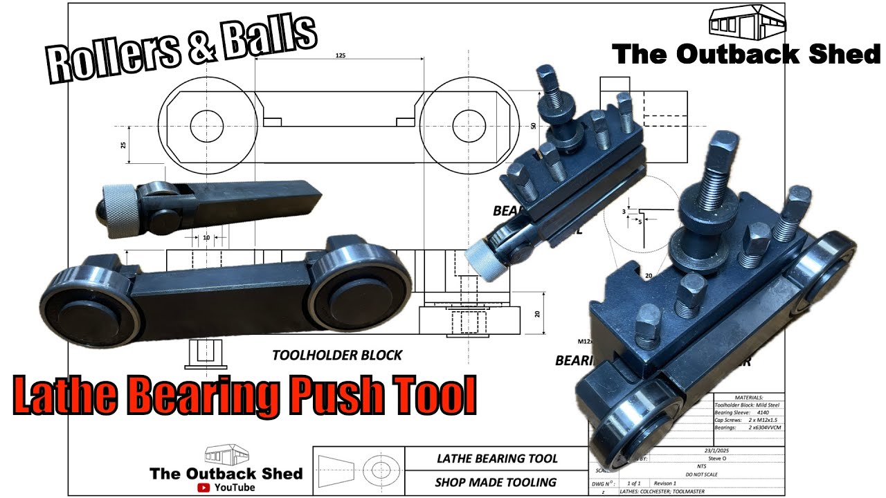 Rollers & Balls - A Bump and Burnishing Tool for the Lathe | Shop Made Tools