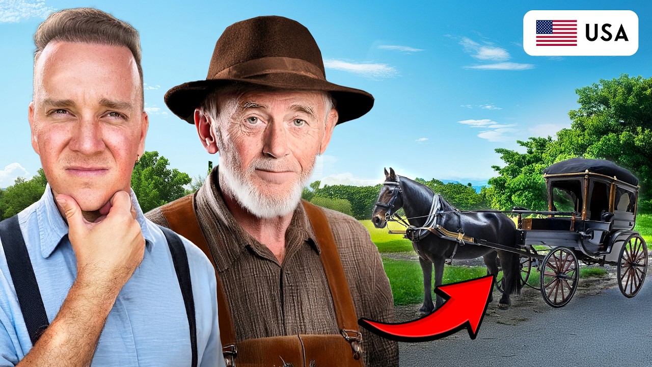 Asi es LA VIDA de los AMISH 🇺🇸 ¡CRISTIANOS ULTRA ORTODOXOS!
