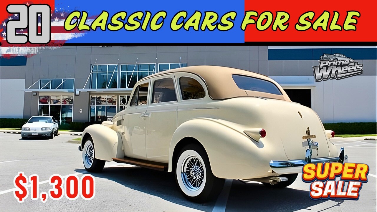 20 Cheap Classic Cars For Sale by Owner today