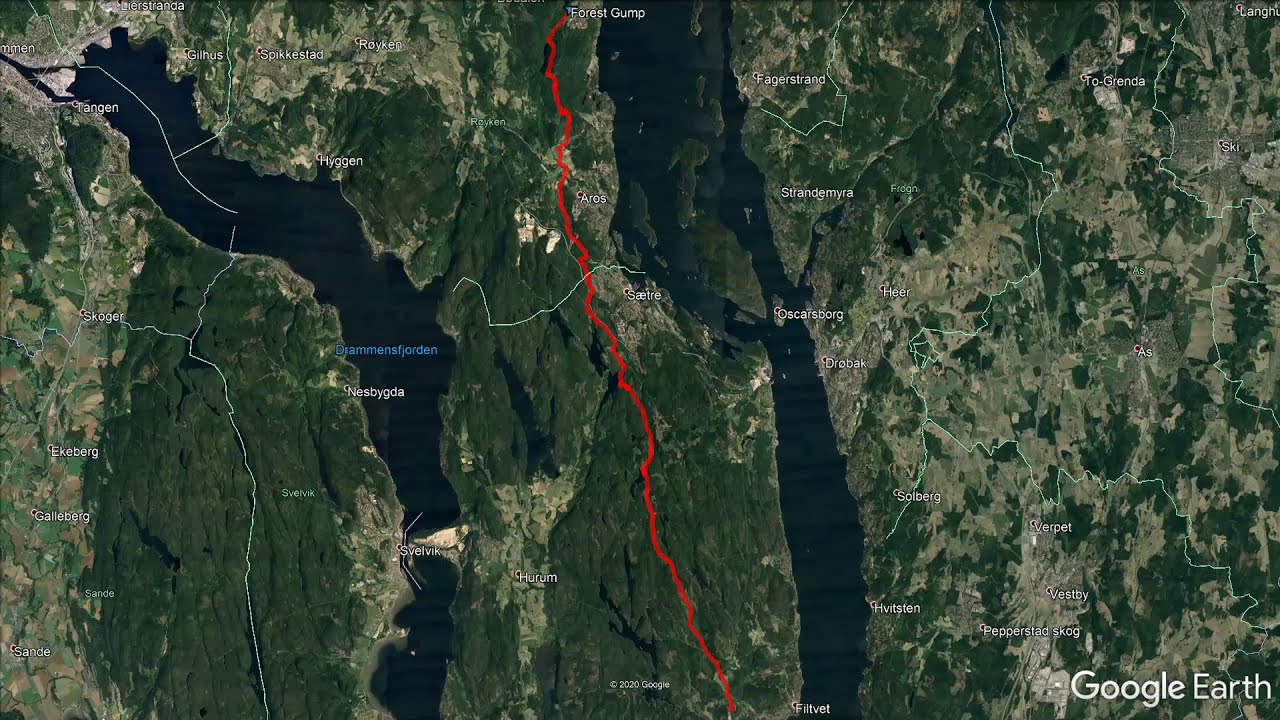 Hurum på langs 6/6-2020