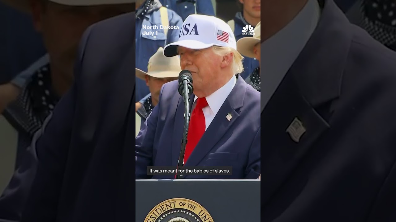 Trump reacts to Supreme Court decision to keep birthright citizenship