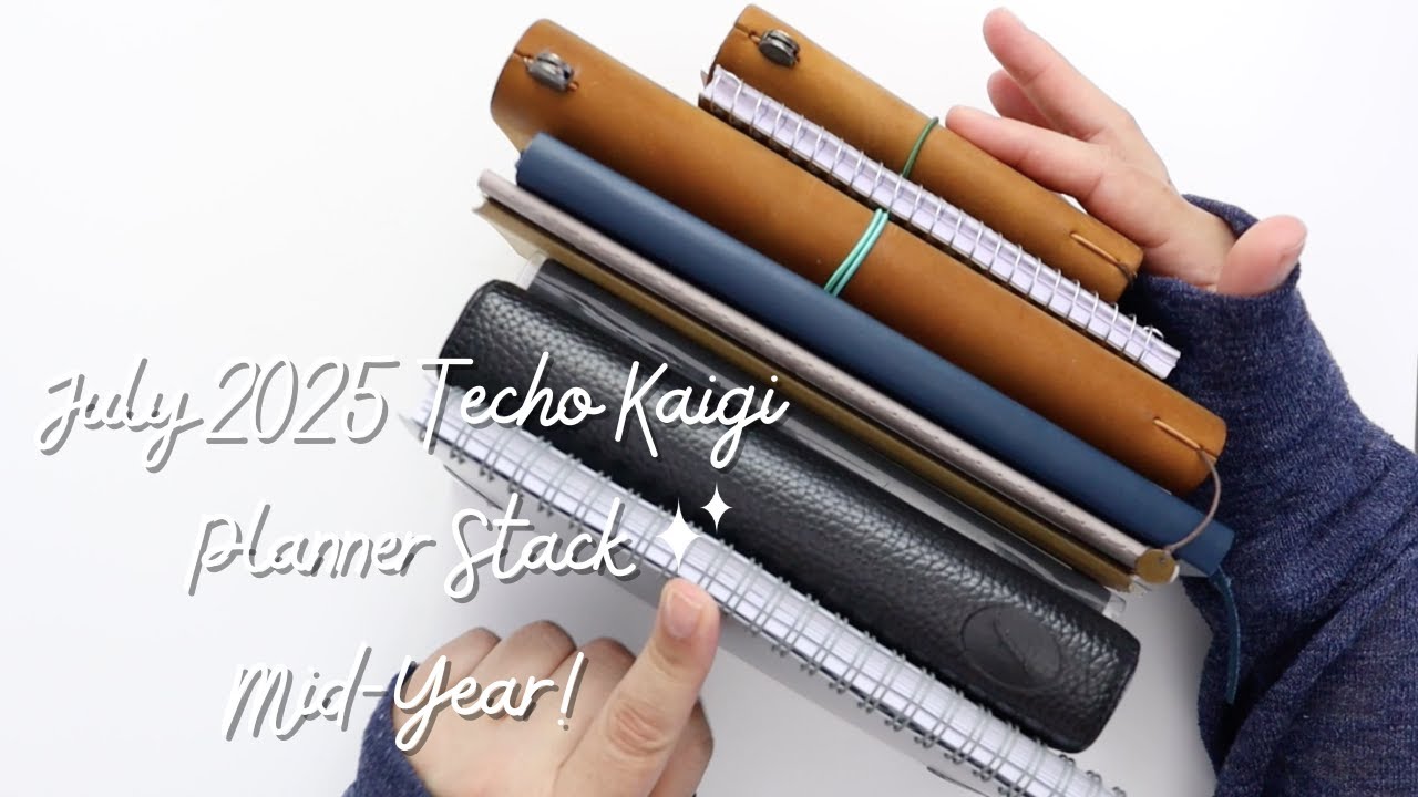 July Techo Kaigi 2025 | Planner Stack | Mid-Year Planning