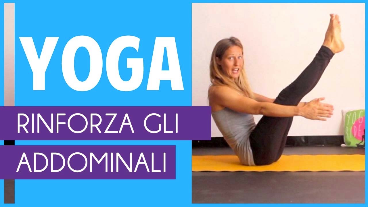 Yoga per rinforzare gli addominali