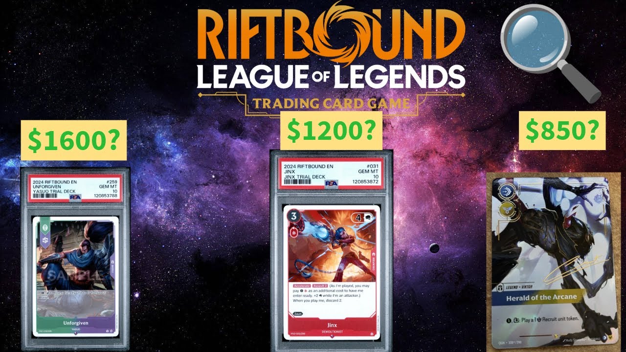 RIFTBOUND TCG | More Cards Spotted in the Wild! | Project K PSA10, 2025 Riftbound | Worlds Bundle