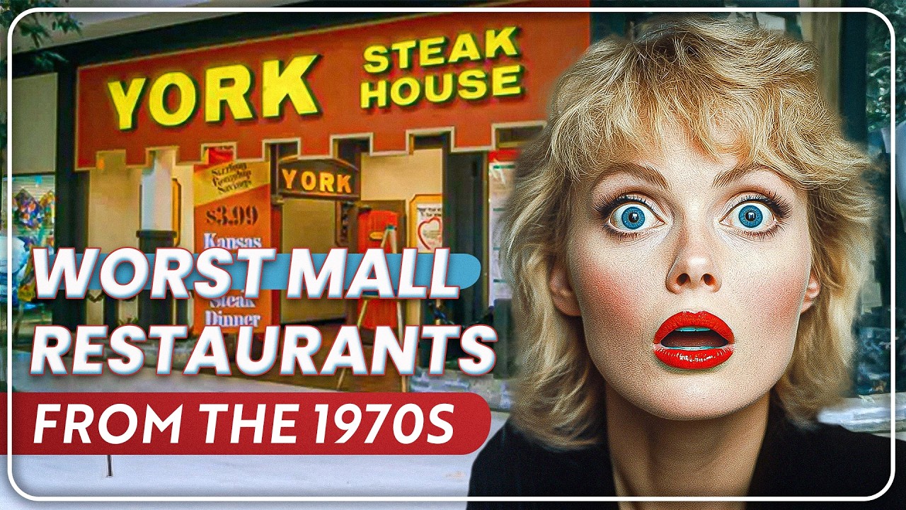 25 WORST Mall Restaurants From The 1970s That Faded Into History!