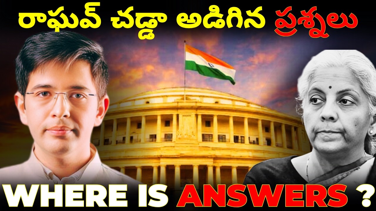 Raghav Chadha vs Government | Viral Parliament Questions Explained